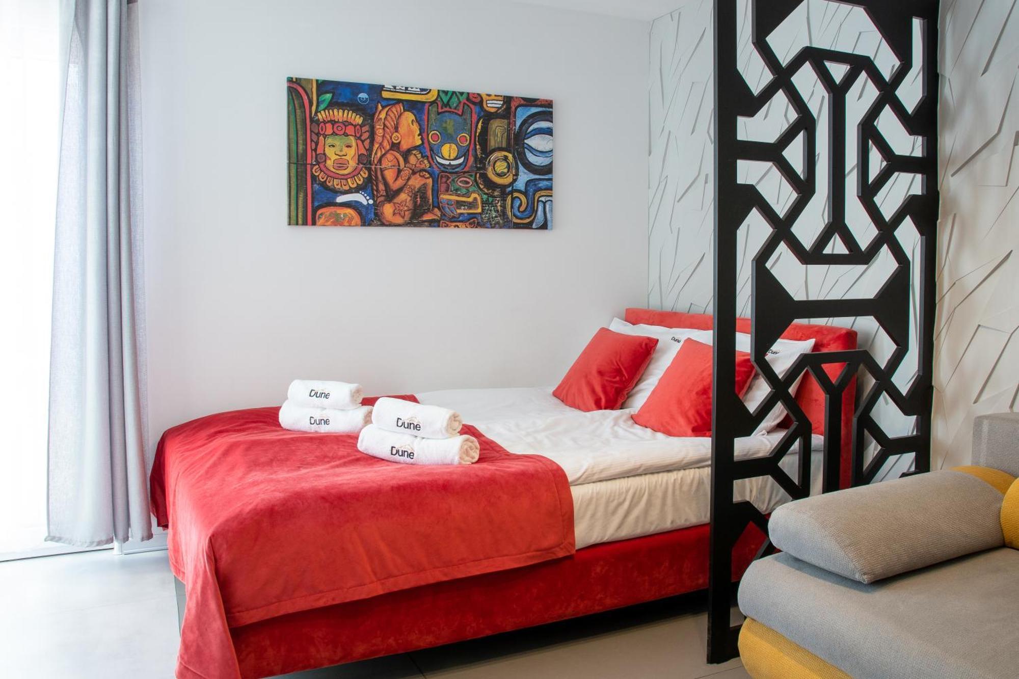 Pokoje, Noclegi, Apartamenty Dune Resort Łeba Kültér fotó